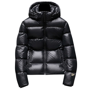 新款黑金系连帽羽绒服标90白鸭绒 QT2031-032-P490（控价640）图片