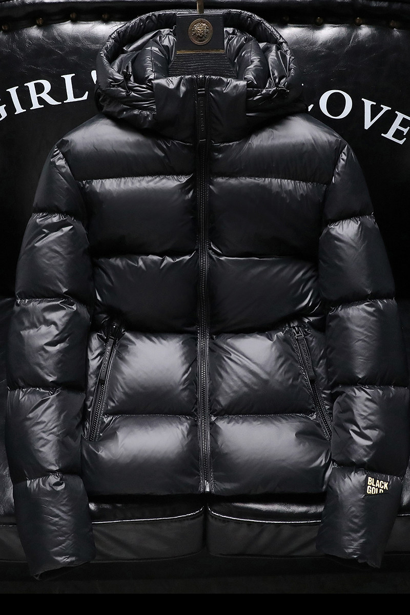 新款黑金系连帽羽绒服标90白鸭绒QT2031-032-P490（控价640）,男装羽绒服,钱塘6020-1