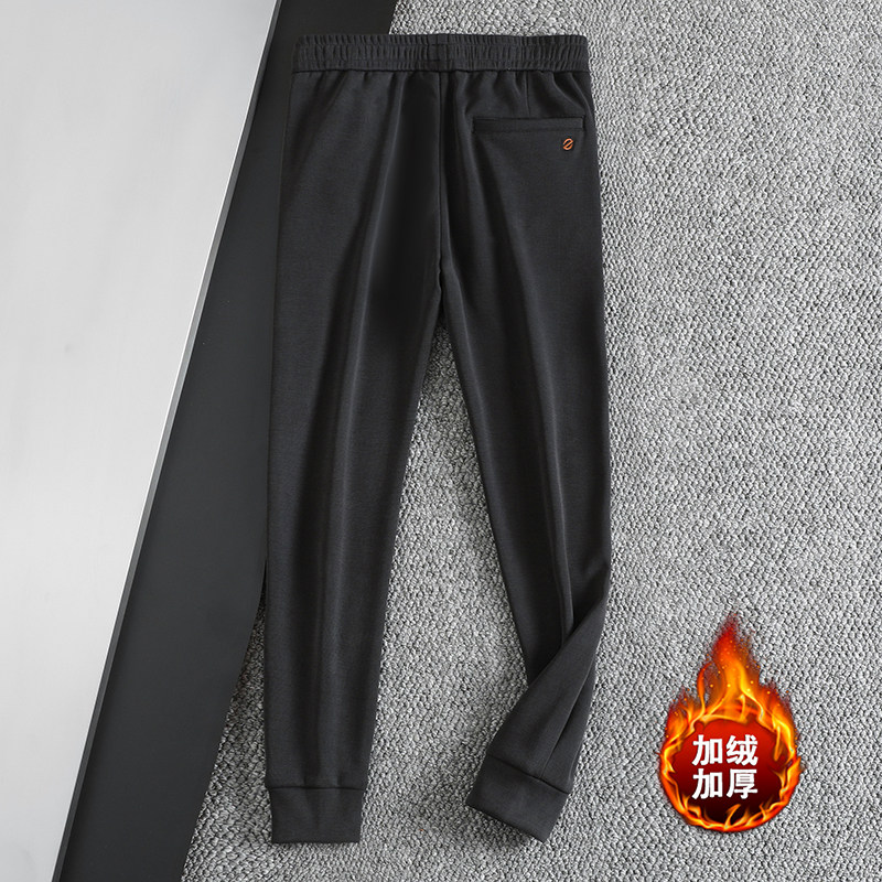 2023男士冬季加绒加厚休闲裤QT2031-3378-P160,男装休闲裤,钱塘6020-1