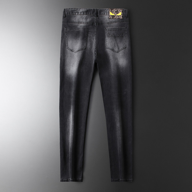 2024春夏男士修身小直筒牛仔裤QT2031-9957-P160(控价230）,男装牛仔裤,钱塘6020-1