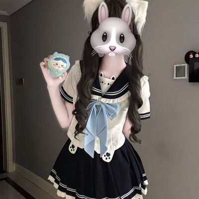 新款JK【喵盐奶芙】原创正版JK水手服套装日系秋季甜美可爱风