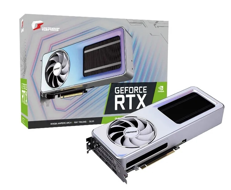 七彩虹igame geforce rtx 3060 ti customization oc l游戏显卡8g