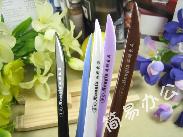 刀笔圆珠笔 快递专用圆珠笔 原子笔 五色