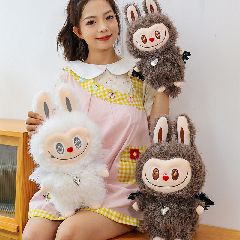 彩虹拉布布玩偶正品大号拉布娃娃图片
