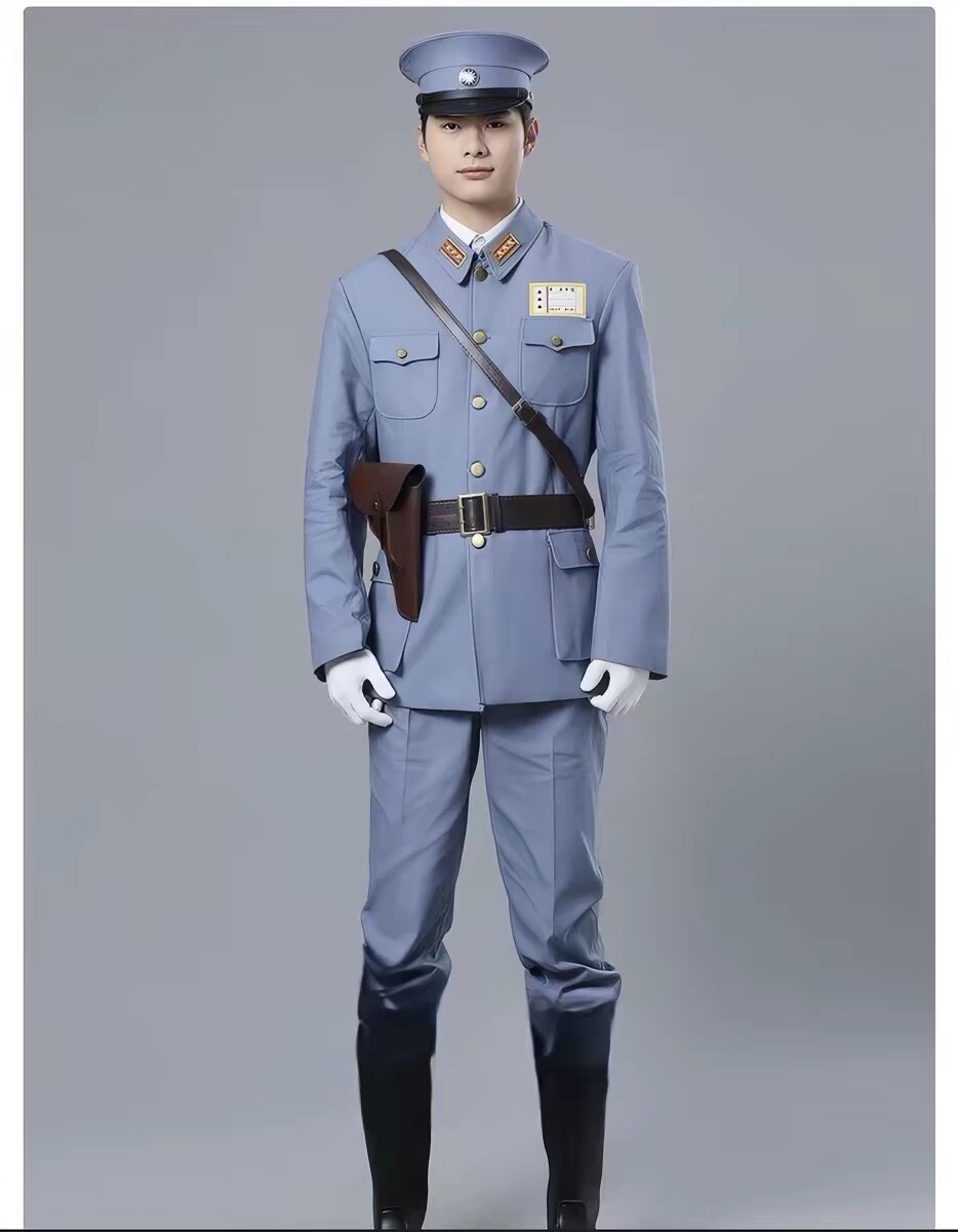 民国中式国军装士兵北伐军川军演出服剧本杀演绎推理套装抗战表演