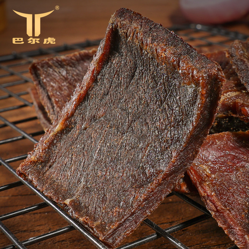 巴尔虎慢烤牛肉牛肉片解馋休闲零食独立小包装新鲜牛肉干
