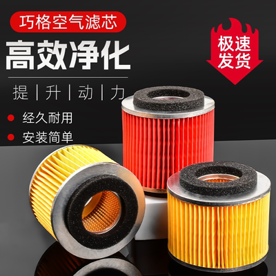 摩杰龙巧格空气滤芯踏板摩托车