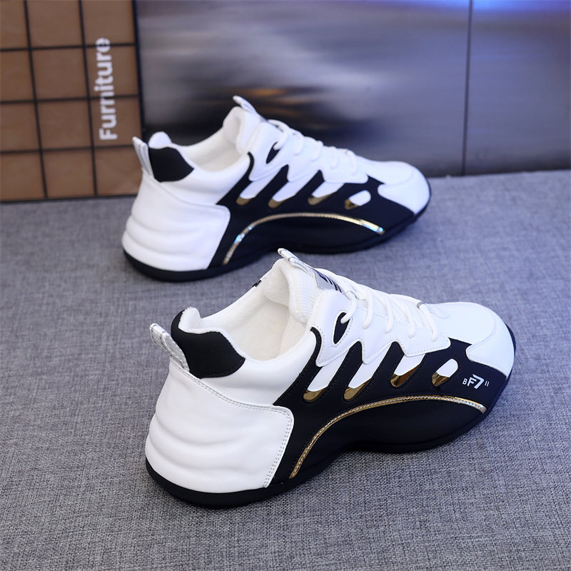 2024春秋冬季新款真皮防滑皮蓬鞋