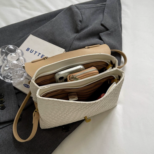 Мягкая модная универсальная сумка через плечо для отдыха, изысканный стиль, популярно в интернете