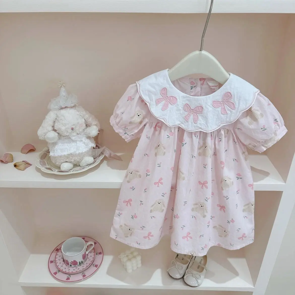 女童连衣裙2025夏季新品娃娃裙