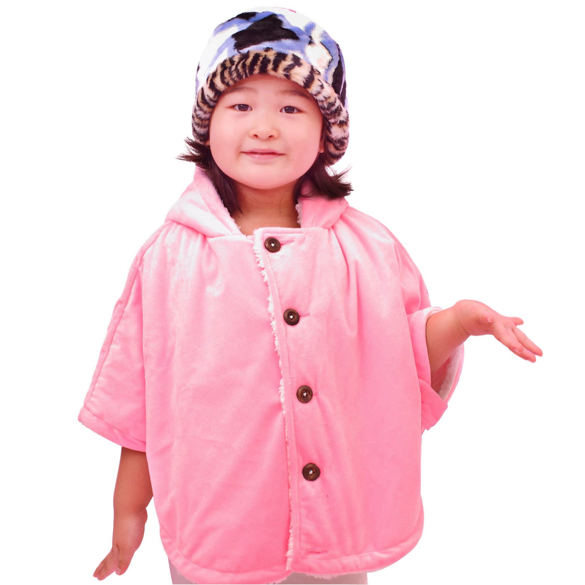 Cape pour enfant en flanelle - Ref 2153340 Image 5