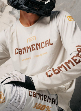 Commencal 山地速降夏越野摩托车骑行服长袖透气速干车队休闲男女