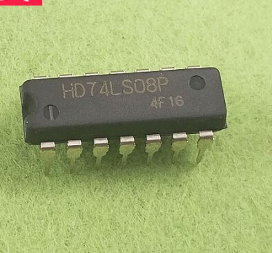 全新   HD74LS08P   四路2 输入正与门芯片 直插DIP14