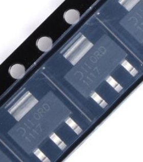 AP1117EG-13 SOT-223   丝印 1117   低压差线性稳压 LDO  全新