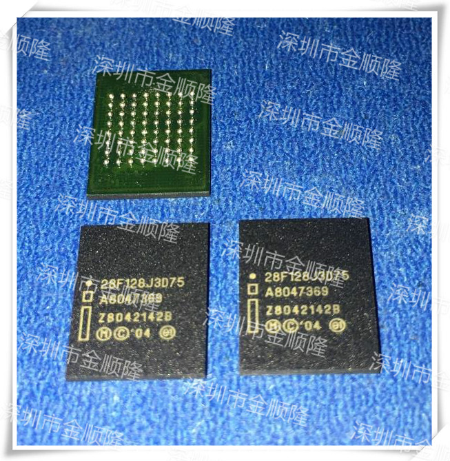 全新  PC28F128J3D75   PC28F128J3D75A   28F128J3D75A     BGA