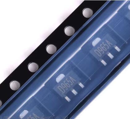 原装正品 2SD965A 丝印D965A SOT-89 NPN 30V/5A 贴片三极管 5只