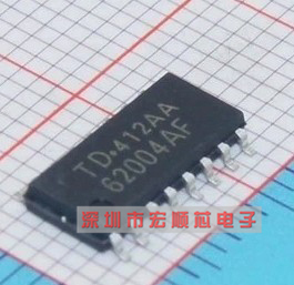 TD62004AF   TD62004AFG 现代伊兰特汽车电脑板驱动IC芯片 SOP16