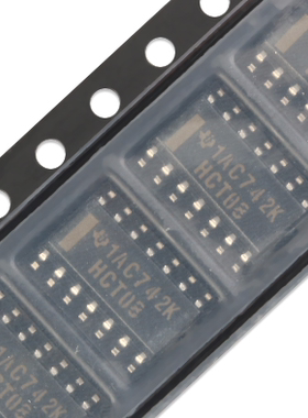 全新  SN74HCT08DR SOP-14 四路2输入正与门 逻辑芯片 丝印HCT08