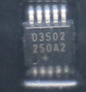 全新原装 DS3502U+T DS3502U    丝印D3502 MSOP10