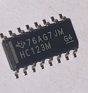 CD74HC123M96  CD74HC123M   丝印HC123M SOP16   全新原装