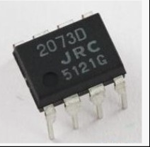 原装  NJM2073D JRC2073D 丝印2073D  双低电压功率放大器芯片