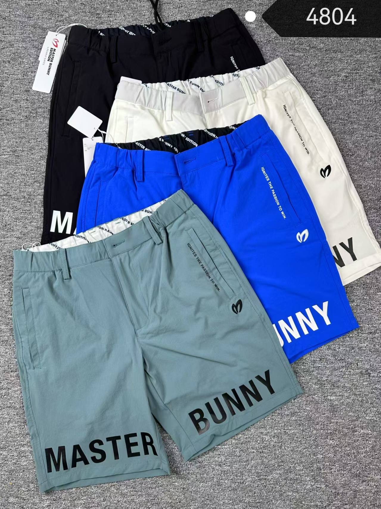 出口日韩高尔夫服装男款短裤golf薄款修身弹力速干运动休闲五分裤