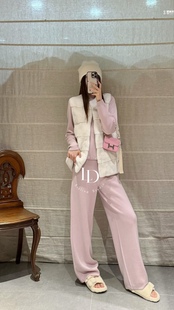 气质显瘦皮草坎肩 白色圆领水貂马甲女年秋款 询价私信 2025秋款