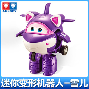 超级飞侠玩具迷你巴奇雪儿乐迪超级飞侠玩具套装变形机器人全套