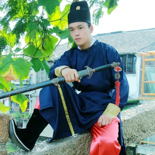 明朝古装御前侍卫服男御林军衣服皇家护卫古代侠客中国风套装