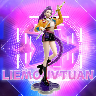 热销爆款猎魔女团kpop礼物鲁米手办模型盲盒潮玩动漫公仔摆件玩具