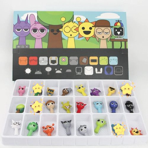 新款节奏盒子拆拆乐盲盒手办