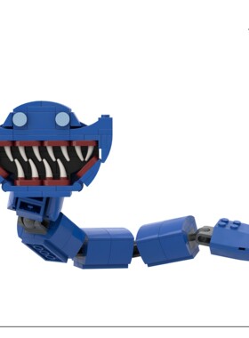 深海迷航周边玛雅积木Subnautica食海者diy拼装模型益智玩具礼物