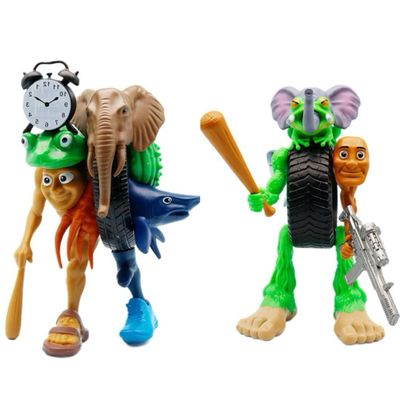 大号外国山海经象轮赛博合成兽