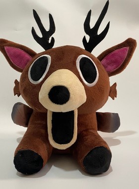 创意99Nights in the forest Deer plush森林中麋鹿公仔男孩玩偶