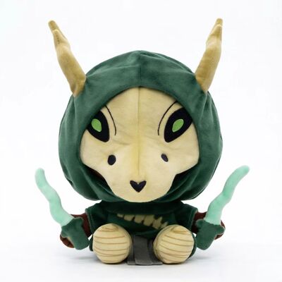 跨境杀戮尖塔2动漫游戏毛绒玩具故障机器人静默猎手儿童礼物玩偶