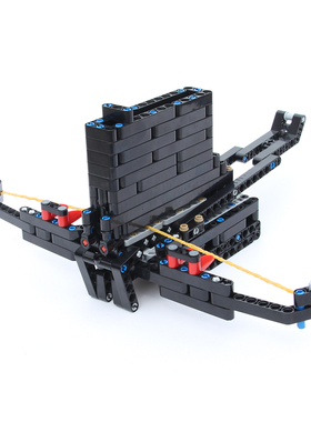 兼容乐高积木小小工程师电动机械组模型科技拼装诸葛连弩MOC