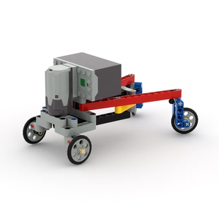 车套装 小小工程师国产积木电动齿轮工程机械组模型科技拼装 蛙式