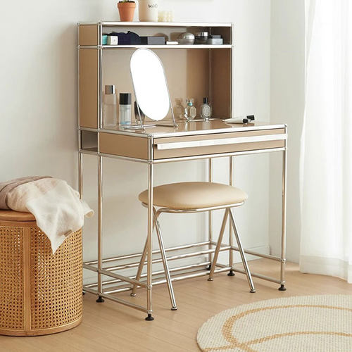 中古usm不锈钢梳妆台卧室收纳柜