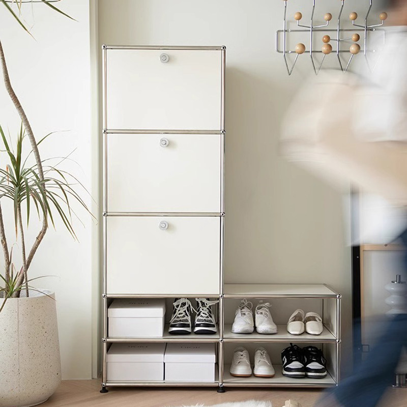 中古usm鞋柜家用门口收纳柜一体