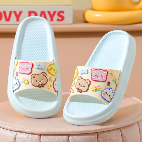 儿童夏季拖鞋女童2025新款可爱女孩室内家居防滑软底亲子款凉拖鞋