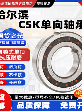 哈尔滨单向轴承CSK8 10 12 15 17 20 25 30 35 40 45P PP带键槽