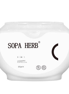 SOPA HERB速牌先生植物酵素洗衣凝珠30颗420g