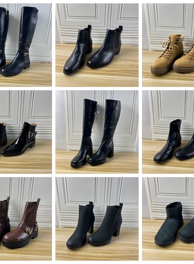 Lady Shoes外贸原单40码杂款短靴简约时尚新款休闲百搭孤品捡漏