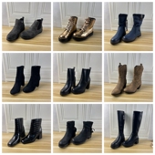 Lady 新舒适休闲百搭系带靴子 短靴简约时尚 Shoes外贸原单42码 杂款