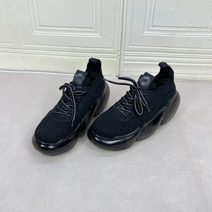 外贸原单偏瘦微瑕款时尚百搭透气厚底高跟针织面老爹鞋女鞋运动鞋