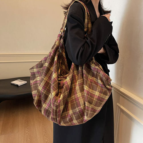 松弛感腋下通勤包百搭学生托特包