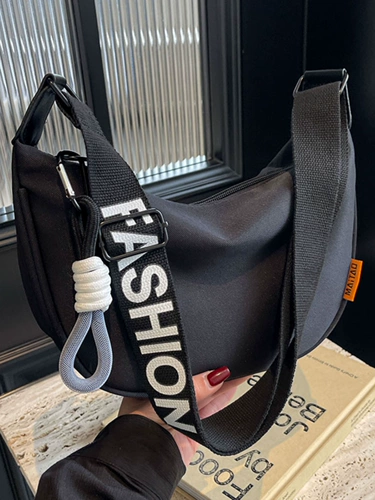 Нейлоновая модная сумка через плечо для отдыха, городской стиль, на одно плечо