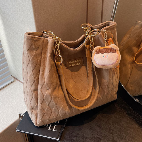 大容量单肩托特包手提通勤包