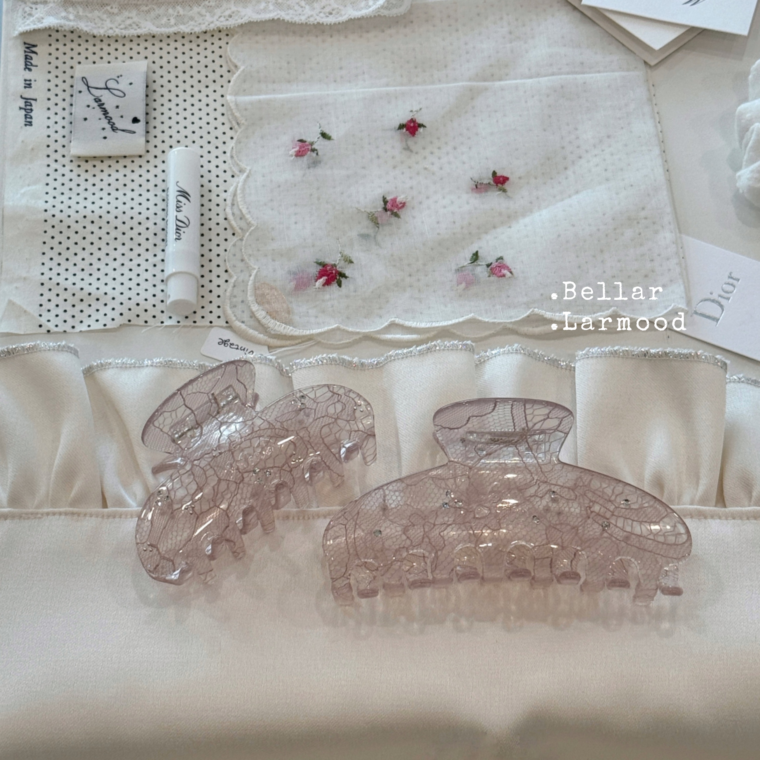 Bellar原创vintage蕾丝发饰