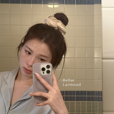 BellarPuff真丝枕头泡芙发圈